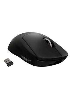 G PRO X Superlight Wireless Gaming Mouse, HERO 25K Sensor, Ultra-light with 63g, 5 Programmable Buttons, 70 hours Battery Life, Zero Additive PTFE Feet, PC/Mac Black