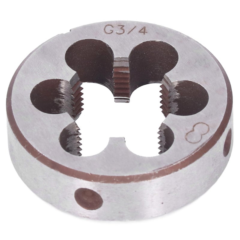 Pipe Die Round Cylindrical Straight Screw Thread Die for Tap G3/4 Threading Hand Tools - Image 3