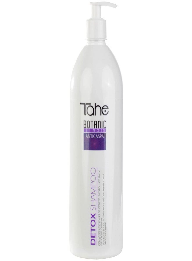 Tahe Detox Anti-Dandruff Shampoo with Citrus Essential Oils and Menthol Natura, 1000 ml - Image 1