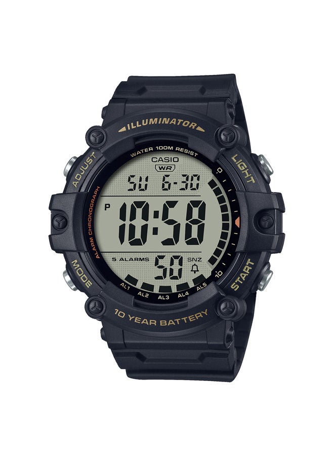 CASIO Resin Chronograph Wrist Watch AE-1500WHX-1AVDF - Image 1