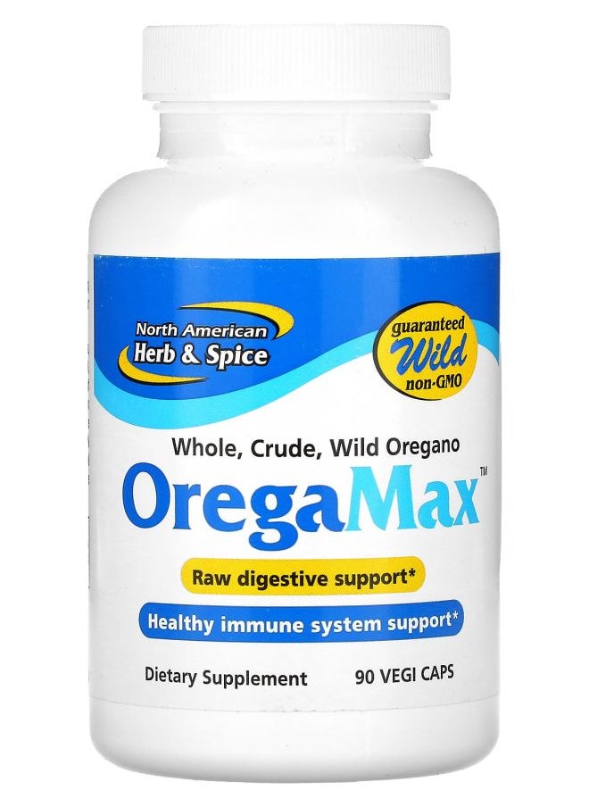 North American Herb & Spice - OregaMax 90 Vegi Caps - Image 1