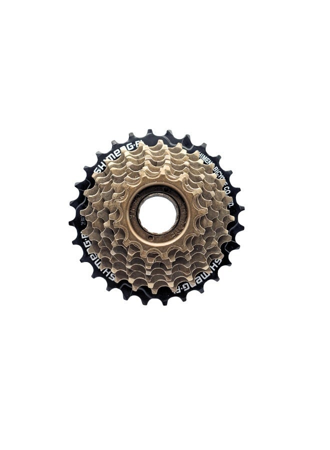 SHIMENGFU 8-Speed Bicycle Freewheel Cassette for MTB Road Hybrid Bikes Threaded Gear Sprocket Steel Rust Resistant Smooth Shifting - Image 3