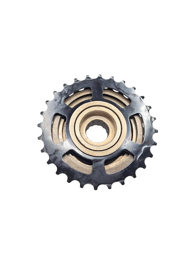 SHIMENGFU 8-Speed Bicycle Freewheel Cassette for MTB Road Hybrid Bikes Threaded Gear Sprocket Steel Rust Resistant Smooth Shifting - Image 4