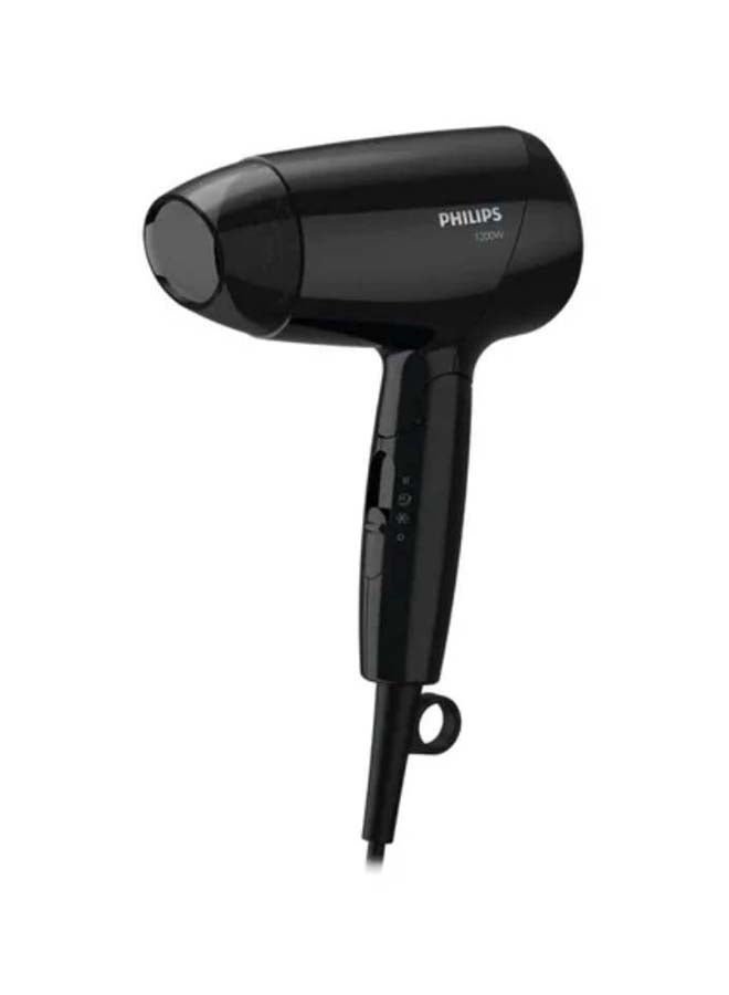 Philips Essential Care Hair Dryer With Nozzle Black - Image 1