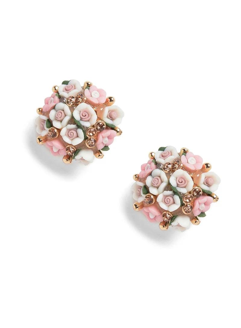 SOHI Floral Artificial Stud Earring Jewellery