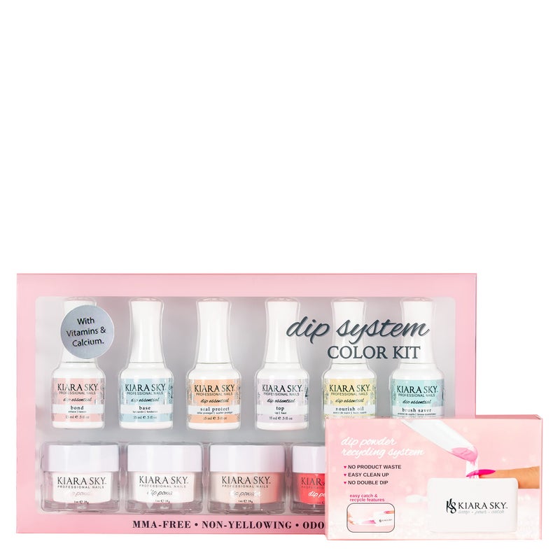 Kiara Sky Color Dip Powder Kit | Full Size | with Recycling System - Image 1