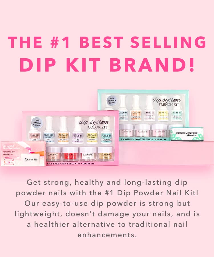 Kiara Sky Color Dip Powder Kit | Full Size | with Recycling System - Image 2