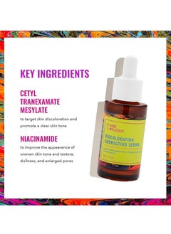 GOOD MOLECULES Discoloration Correcting Serum - Tranexamic Acid and Niacinamide for Dark Spots, Sun Damage, and Age Spots - Skincare Face  - Image 3