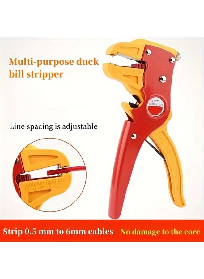 أداة متعددة الوظائف لتقطيع وتقشير الأسلاك ذات منقار البط الأوتوماتيكية - Image 2