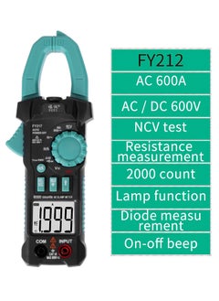 MILESEEY High precision Clamp on AC and DC Ammeter Multimeter Electrician Digital Display Multifunctional Clamp Meter  - Image 3