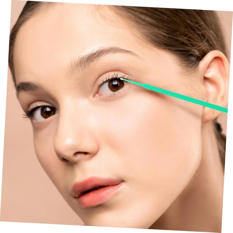 600 قطعة من أعواد القطن لتمديد الرموش لتطعيم الرموش وإزالة المكياج - Image 5