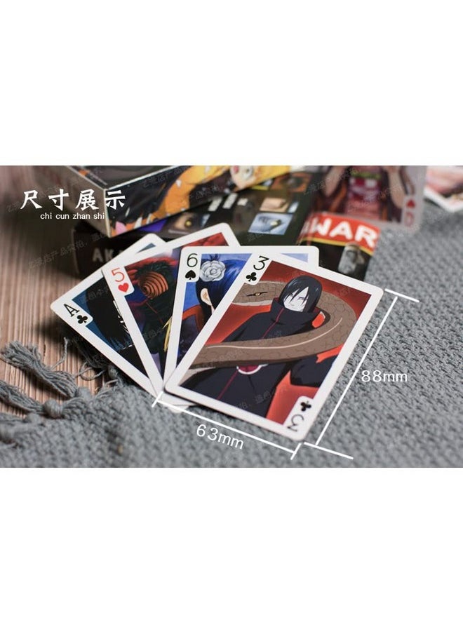 Blue Aura - Blue Aura Anime Playing Cards Collectible Cards 52 Cards in Pack of 1 for Gifting Collectible | Naruu Cards - Image 1