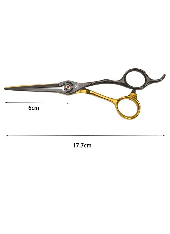 GUTCHE - Hair Scissors  6 Inch Professional Hair Shears Hair Cutting Scissors Haircut Scissors Sharp Barber Scissors 440C Barber Shears Hairdresser Scissors - Image 1