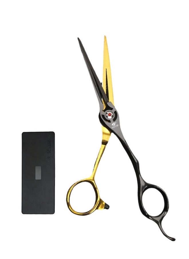 GUTCHE - Hair Scissors  6 Inch Professional Hair Shears Hair Cutting Scissors Haircut Scissors Sharp Barber Scissors 440C Barber Shears Hairdresser Scissors - Image 1