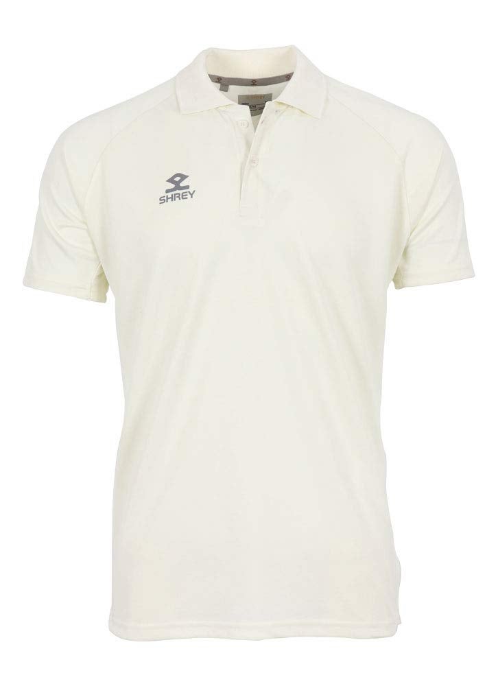 Shrey Cricket Whites (26, Match Shirt - Junior) - Image 1