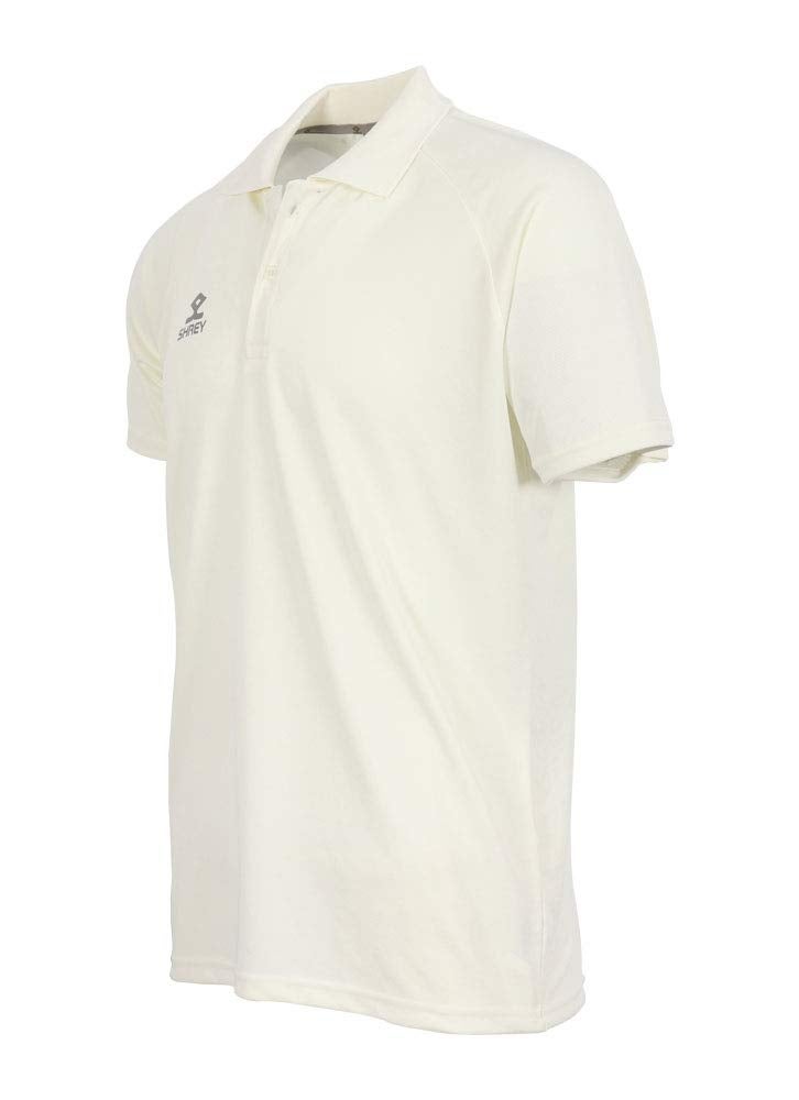 Shrey Cricket Whites (26, Match Shirt - Junior) - Image 4