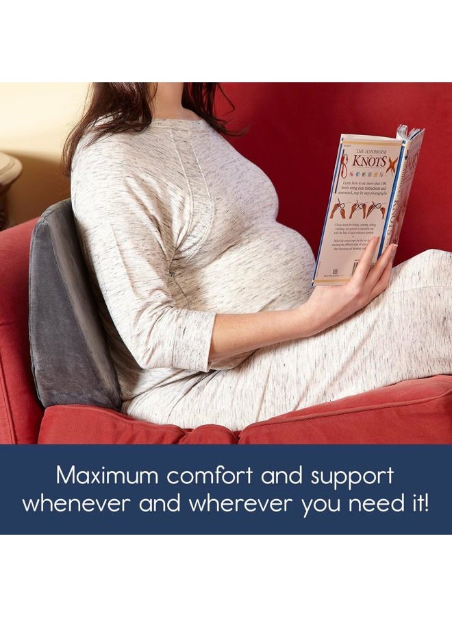 hiccapop Pregnancy Pillow Wedge for Belly Support | Maternity Wedge Pillow for Pregnancy | Belly Wedge Pillow | Pregnancy Wedge Pillows Back Support - Image 3