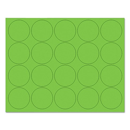 MasterVision 3/4-Inch Magnetic Circles, Pack of 20, Green (FM1601) - Image 5