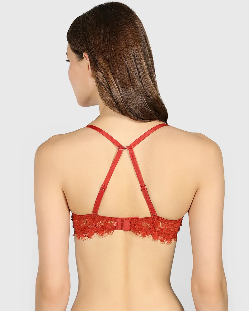 Isla & Evie Isla & Evie Obvious Gel Padding Plunge Bra