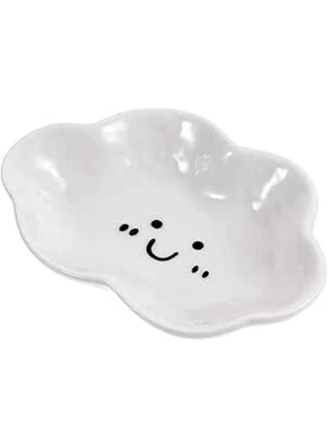 Ceramic Cloud Plates and Bowls for Kids Dinnerware Set - Image 1