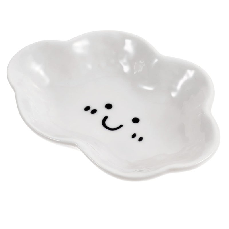 Ceramic Cloud Plates and Bowls for Kids Dinnerware Set - Image 2