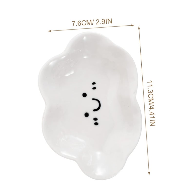 Ceramic Cloud Plates and Bowls for Kids Dinnerware Set - Image 3