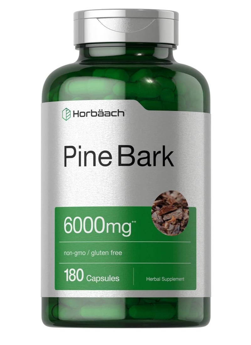 Horbaach Horbaach Pine Bark 6000mg 180 Caps  - Image 1