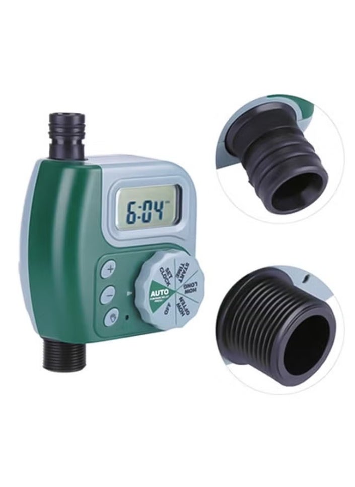 EzzySo Automatic Water Sprinkler Timer Green/Grey 14.2x9.2x6.2cm 