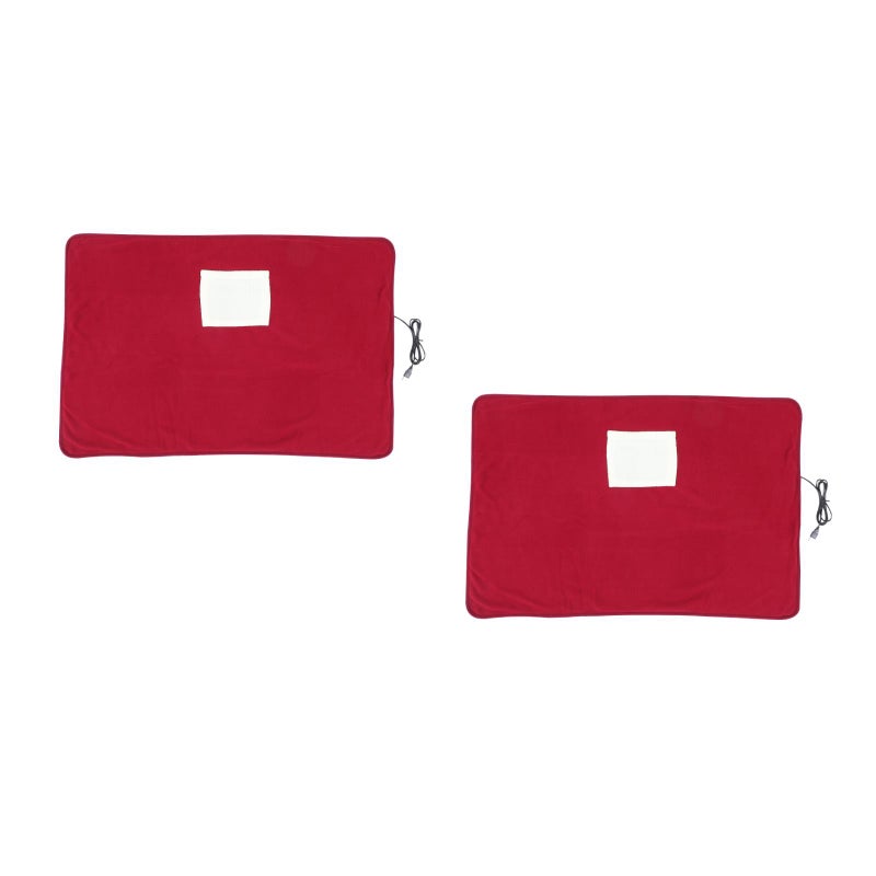 2pcs Comfortable Pet Heating Pad Pet Warm Heater Pet Sleeping Cushion for Home ( ) - Image 1