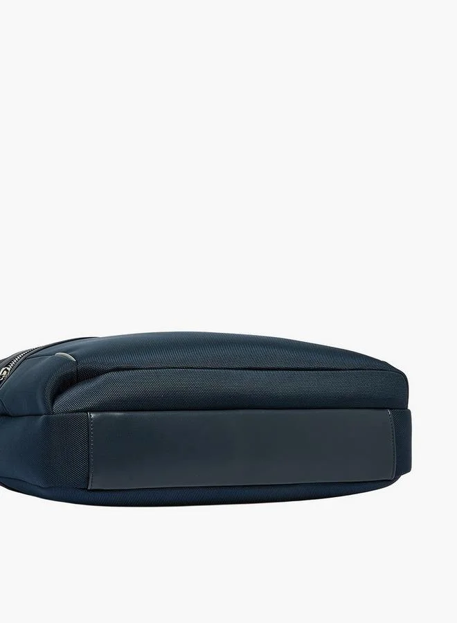 Duchini NAVY Men Textured Laptap Bag for Men | Best Price UAE