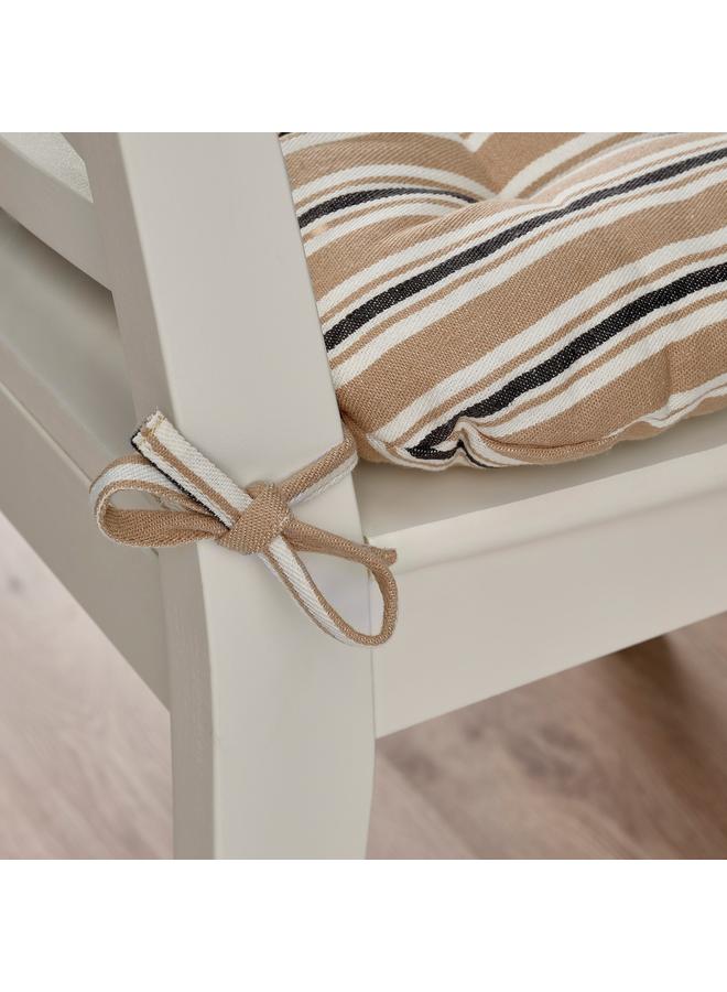 Zaboon Chair cushion, beige, 40x38x5.0 cm - Image 4