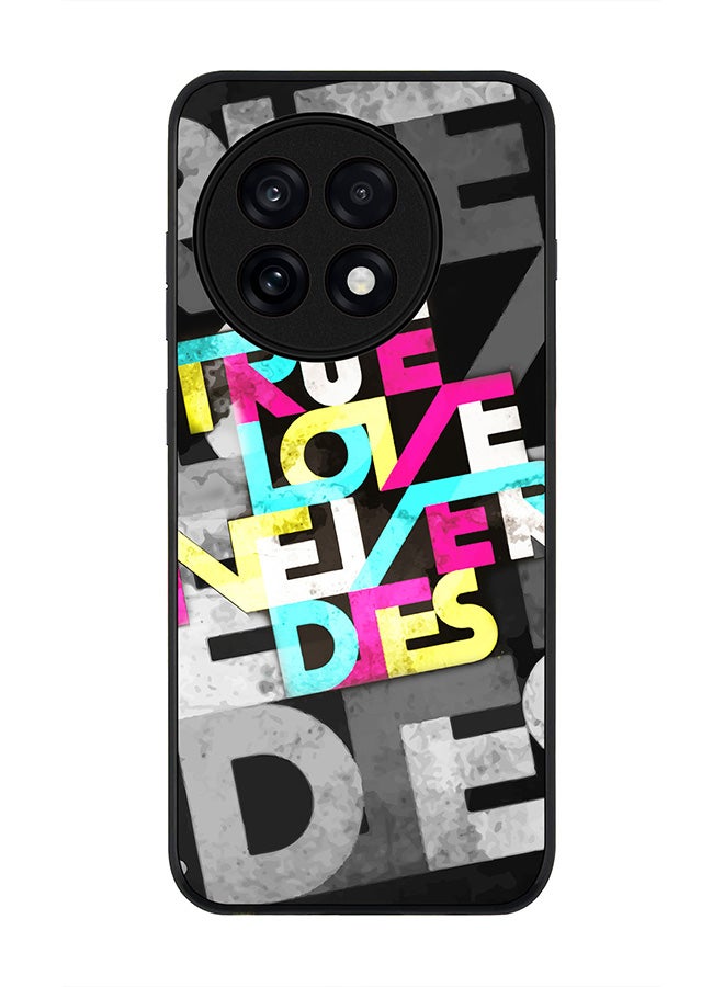 Stylizedd For OnePlus 13R / Ace 5 Pro Case,Slim fit Camera Protection, Shockproof Thin Phone cover  - True Love Never Dies