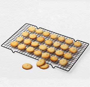 Perfect Pricee Nonstick Wire Cookie Cooling Rack for Baking Oven Safe Steel - Image 4