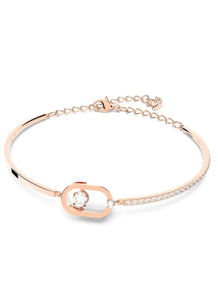 عام سوار مرصع بحجر مطلي بالذهب الوردي - Image 3