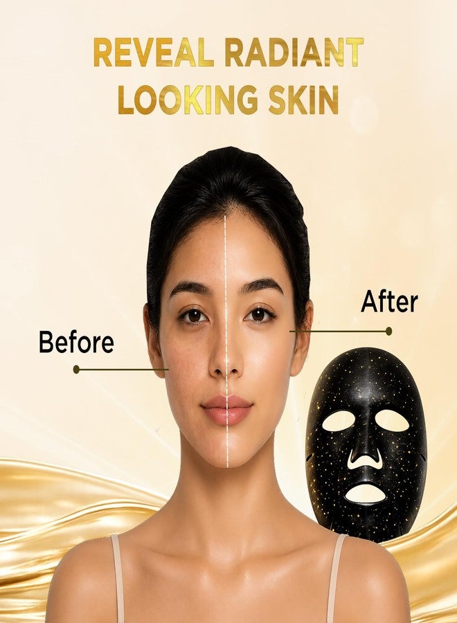 Bio Essence Bio- essence Bio-Gold 24K Illuminating Black Mask 25ml x 4sheets - Image 2