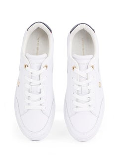 TOMMY HILFIGER Logo Detail Lace Up Low Top Sneakers  - Image 5