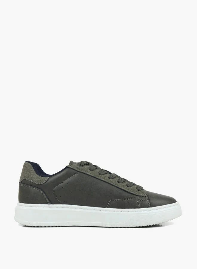 Women's ALASKA BLK Lace-Up Sneakers - GPW5217150042