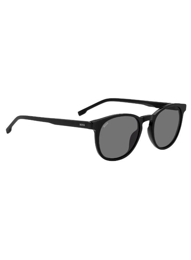 BOSS Men's UV Protection Sunglasses Boss 0922/S Black 44.7 - Lens Size: 51 Mm