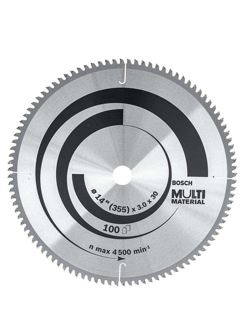 BOSCH Bosch Professional Circular Saw Blade For Wood 14'' / 355 Mm Dia, 100 Teeth  - Image 1