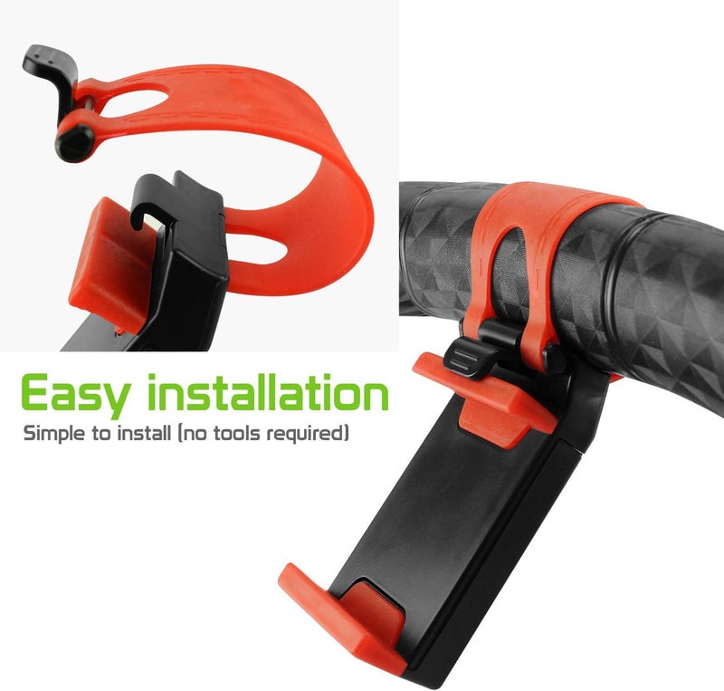 cellet حامل الهاتف الذكي على عجلة القيادة من سيلت سيونجير - حامل هاتف بدون استخدام اليدين لتوجيه GPS - Image 4