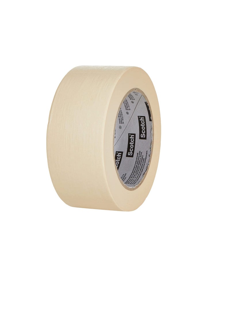 Scotch  Scotch Basic Masking Tape For General Masking And Protection Purposes, Medium To High Adhesion, Beige Color, 48mm X 50M. 1 Roll/Pack  - Image 1