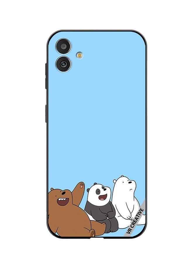 VR CREATIVE Protective Case Cover For Samsung Galaxy F14 3 Cute Teddy Design Multicolour - Image 1