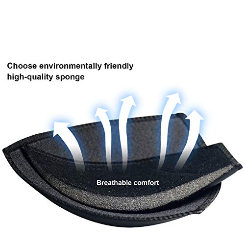TopBine Bra Pads Inserts Women's Sports Cups Bra Replacement Insert for Bikini Swimsuit (3 Pairs B/C Black) - Image 4