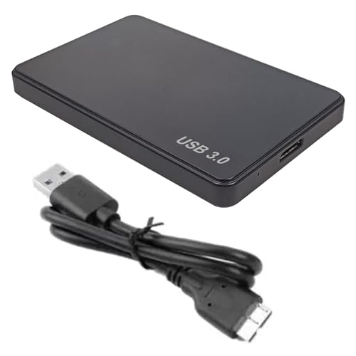 CARE CASE 1tb Portable External Hard Disk - USB 3.0 for PC Laptop Windows and Mac, 1 Year Warranty, External HDD - Black (1 tb) - Image 1