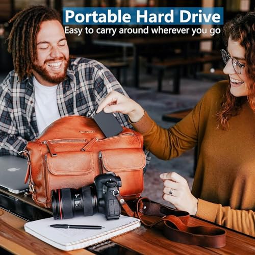 CARE CASE 1tb Portable External Hard Disk - USB 3.0 for PC Laptop Windows and Mac, 1 Year Warranty, External HDD - Black (1 tb) - Image 5