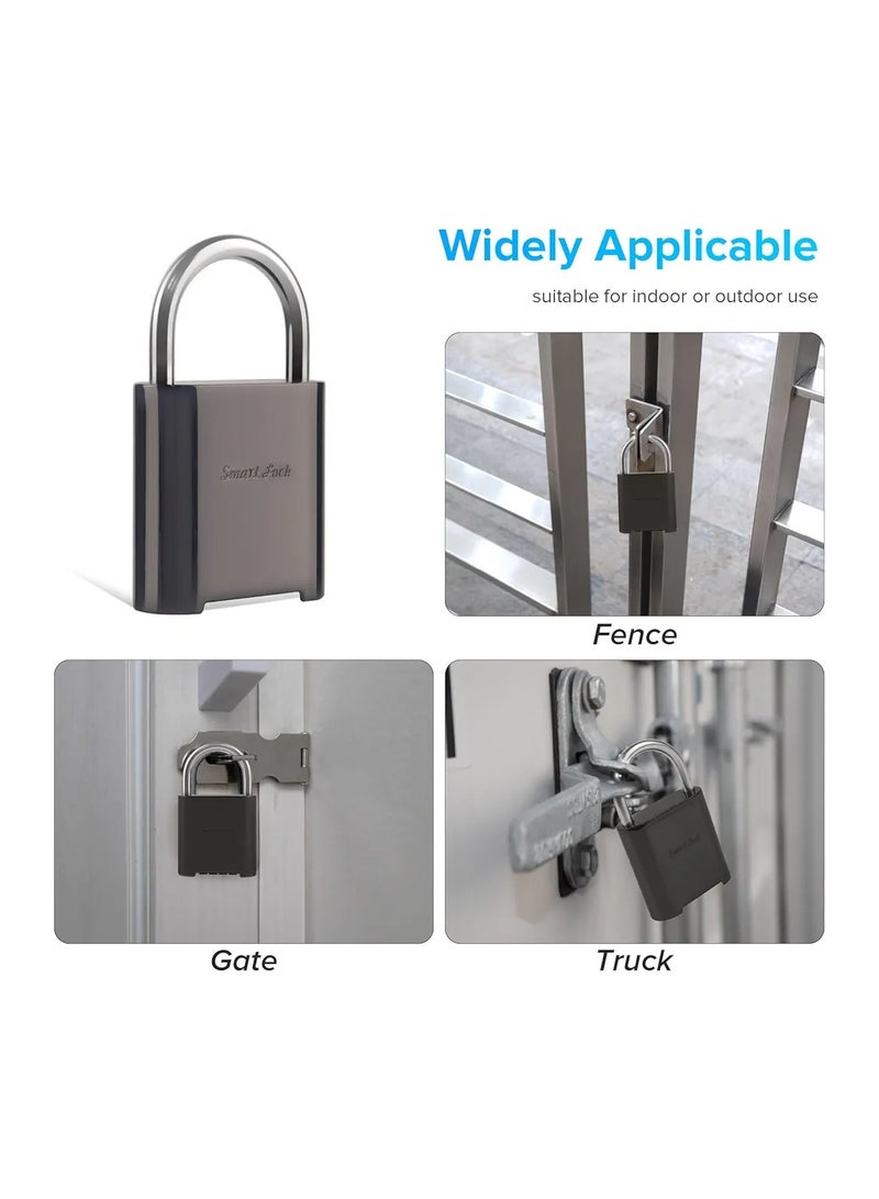 Combination Lock,4-8 Digit Combination Padlock Outdoor,School Lock, Gym Lock for Fence Lock, Toolbox, Case, Hasp Cabinet Storage  - Image 4