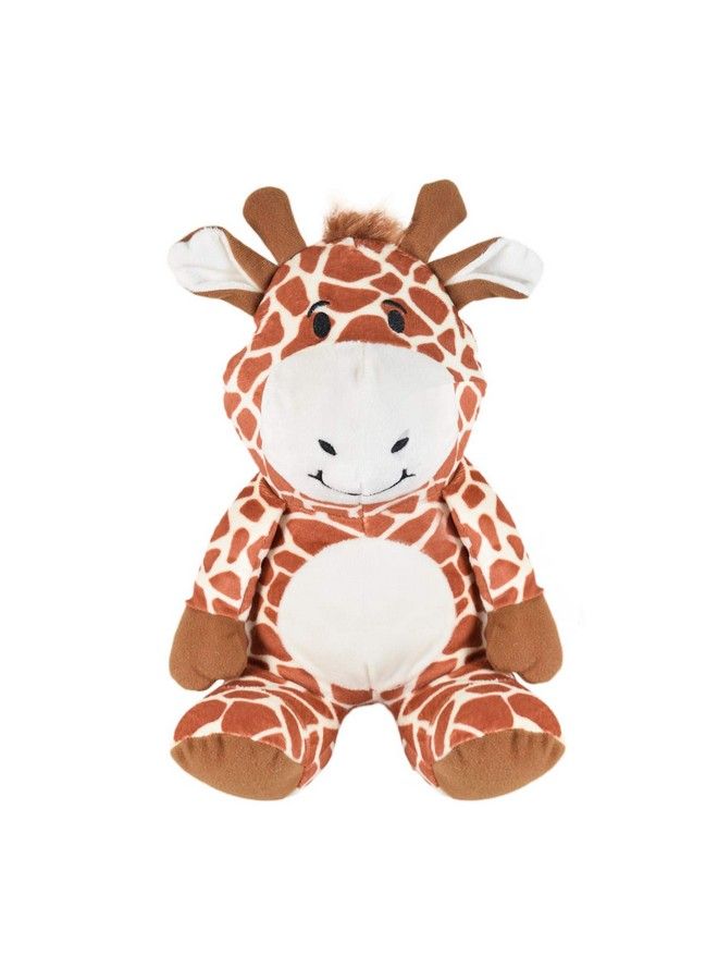 Ultra Cute Stuffed Sitting Giraffe Soft Toy For Kids 9 Inches Brown - Image 1