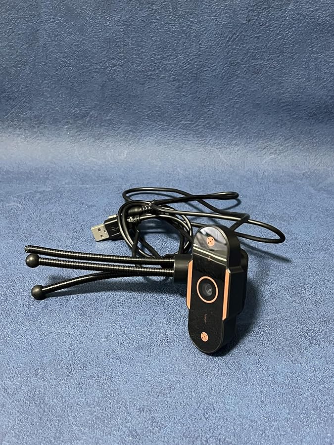 YoloFul Webcam With Tripod Stand Widescreen USB Computer Camera Streaming Mic For Online Calling - Image 3