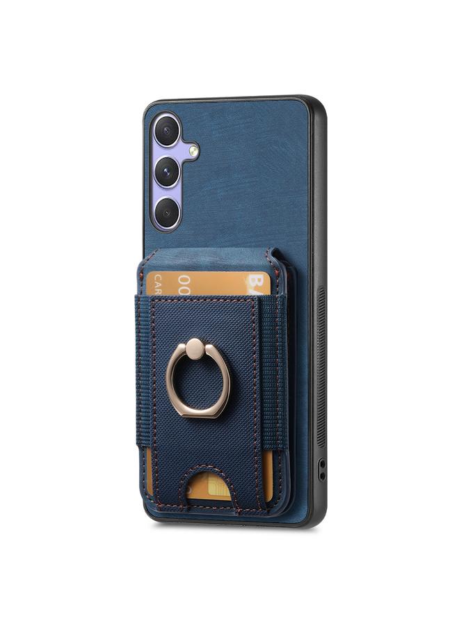 اس-توب جراب هاتف جلدي لهاتف Samsung Galaxy S25 Ultra 5G بتصميم كلاسيكي مع حامل مغناطيسي قابل للفصل وحقيبة بطاقات - Image 2