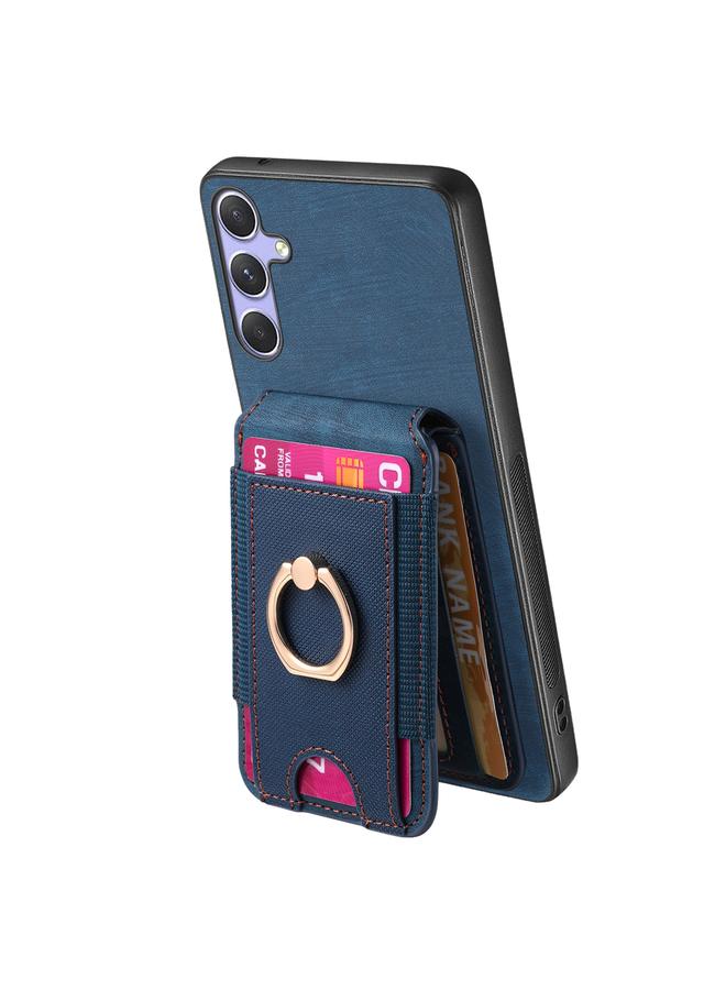 اس-توب جراب هاتف جلدي لهاتف Samsung Galaxy S25 Ultra 5G بتصميم كلاسيكي مع حامل مغناطيسي قابل للفصل وحقيبة بطاقات - Image 4